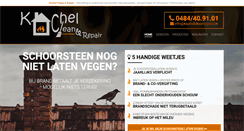 Desktop Screenshot of kachelclean-repair.be