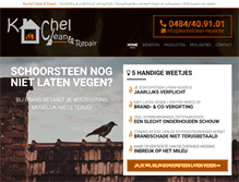 Tablet Screenshot of kachelclean-repair.be